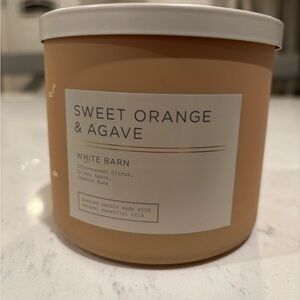 White Barn Sweet Orange & Agave Candle - Cream 3-Wick candle